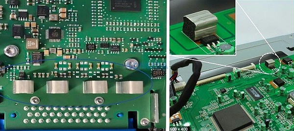 PCB板上焊接SMT导电泡棉