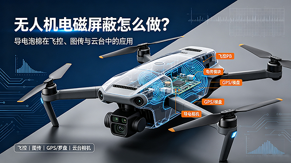 无人机导电泡棉应用SEO配图方案