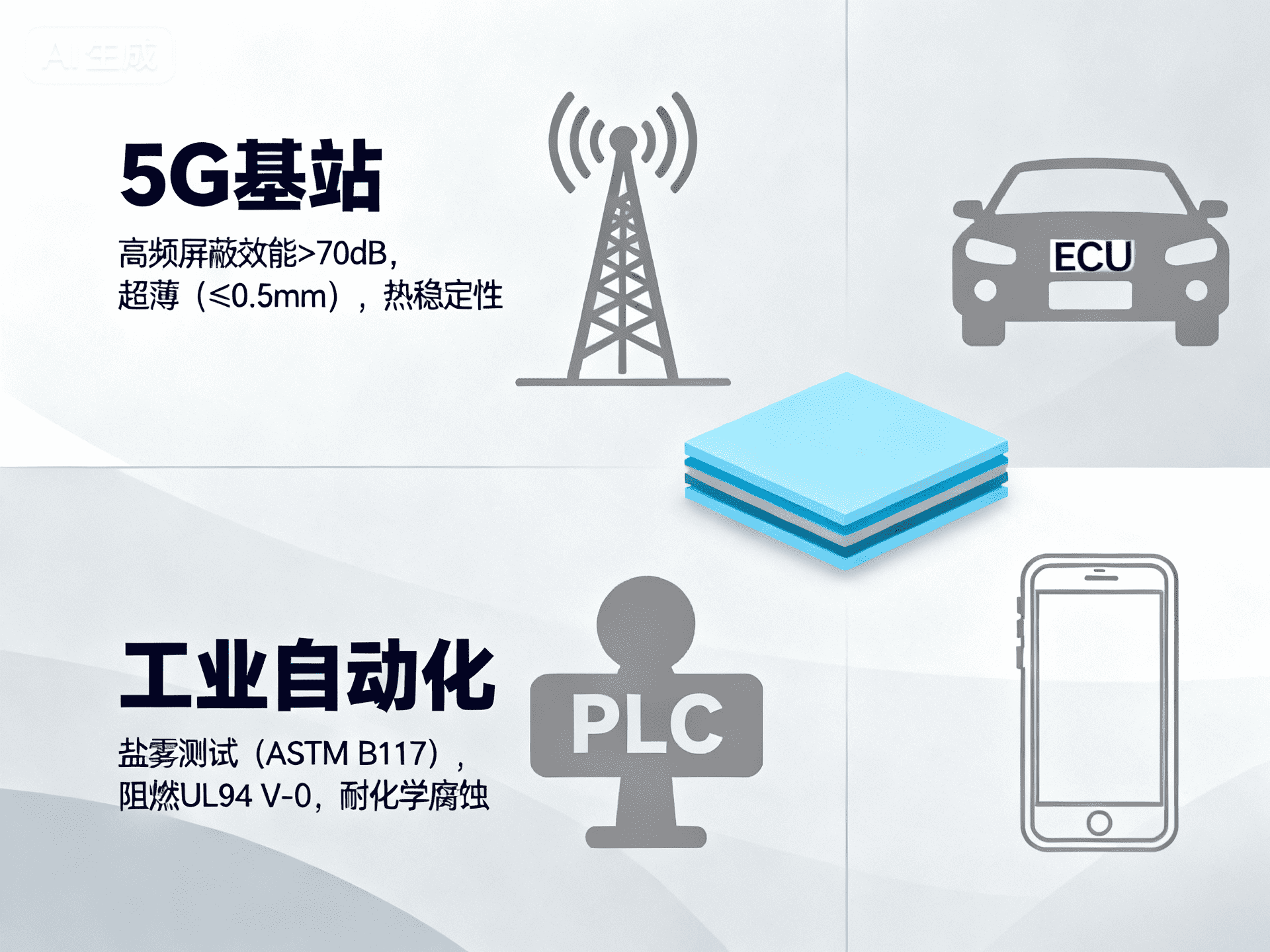 EMI屏蔽指南：原理、材料选择与解决方案 | 电磁干扰防护技术