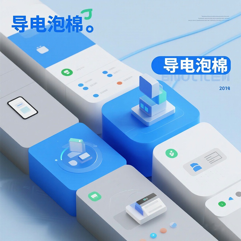 导电泡棉应用场景图，导电泡棉行业应用信息图，导电泡棉用途分布图